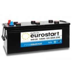EUROSTART POWER PLUS 64520 145Ah akumuliatorius