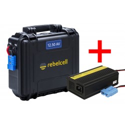 Rebelcell 12V 50Ah Outdoorbox Lithium Ion battery