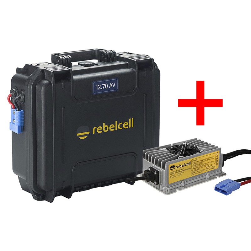 Rebelcell 12V 70Ah Outdoorbox Lithium Ion battery