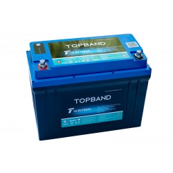 TOPBAND R-T12100A 12.8V 100Ah Lithium Ion deep cycle battery