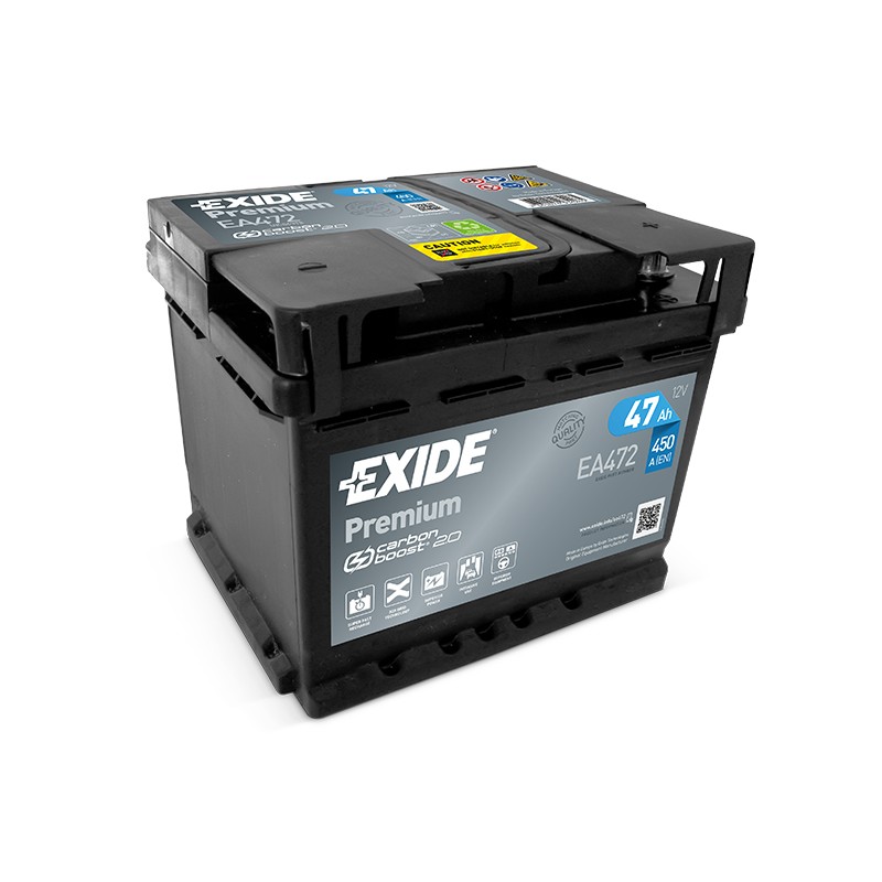 Akum. EXIDE Premium 47Ah 450A/EN