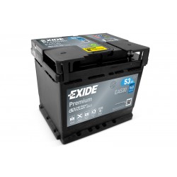 Starter battery EXIDE Premium 53Ah 540A/