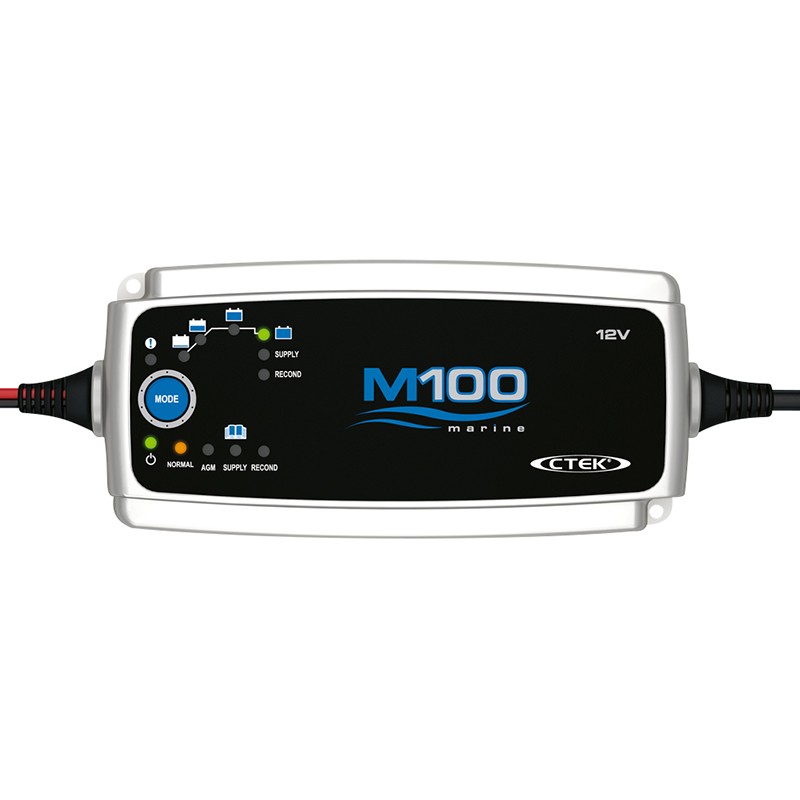 Microprocessor controled battery charger CTEK M100