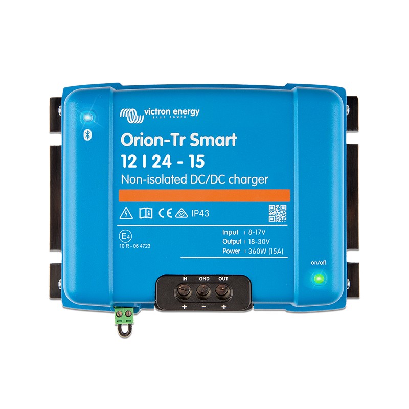 Victron Orion-Tr Smart 12/24-15A Non-isolated DC-DC charger