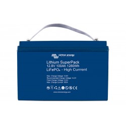 Victron Lithium SuperPack LiFePo4 12,8V 100Ah High Current battery