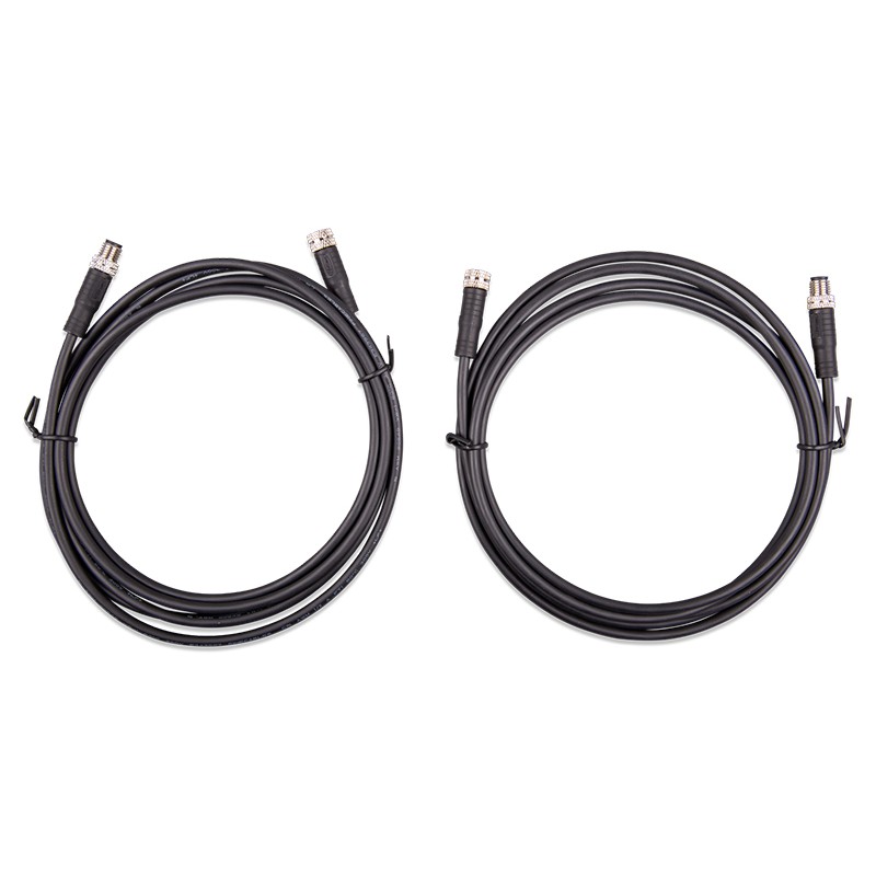 Victron cables with M8 circular connector (for Li-ion batteries)