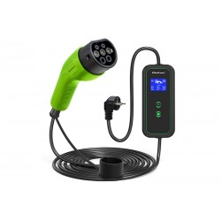 Qoltec Mobile charger for EV 2-in-1 Type 2, 3.5kW, 230V
