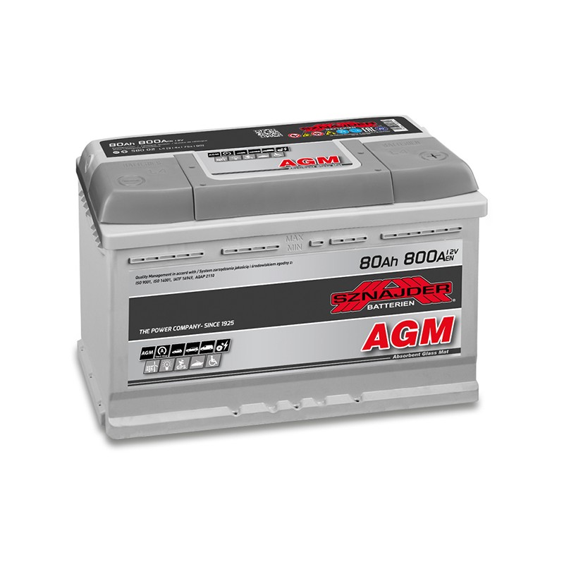 SZNAJDER AGM 58002 80Ah battery