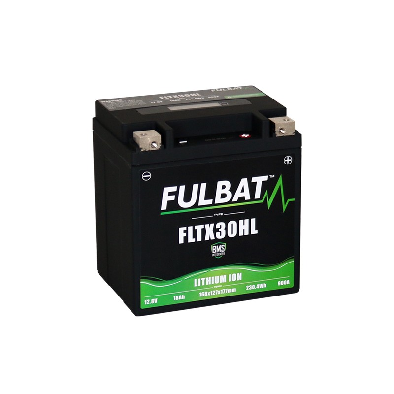 FULBAT FLTX30HL 12.8V 18Ah 230.4Wh 900A Lithium Ion battery