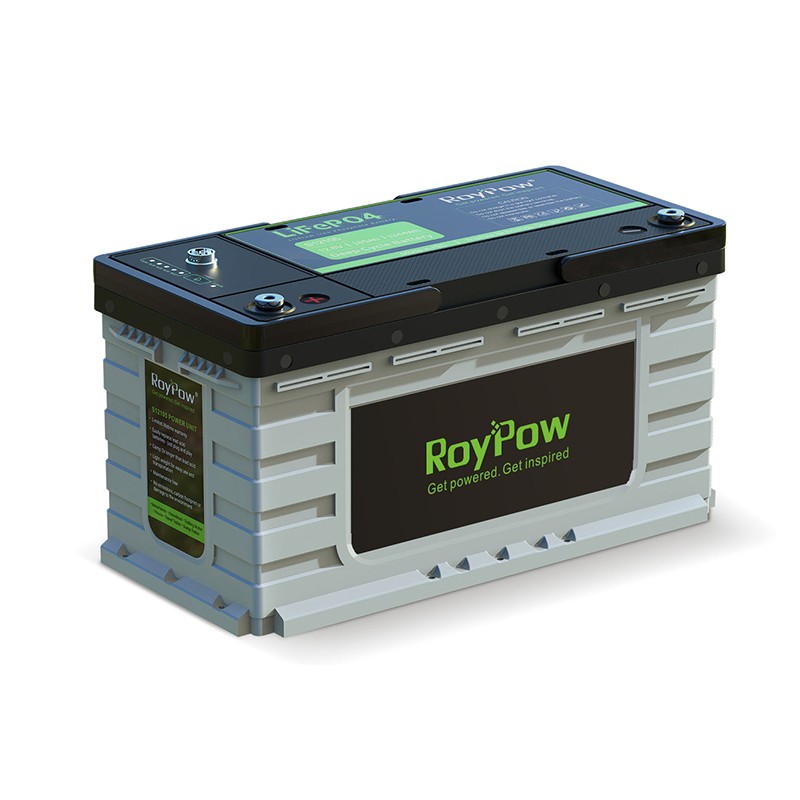 RoyPow S12105C 12.8V 100Ah IP65 Lithium Ion deep cycle battery