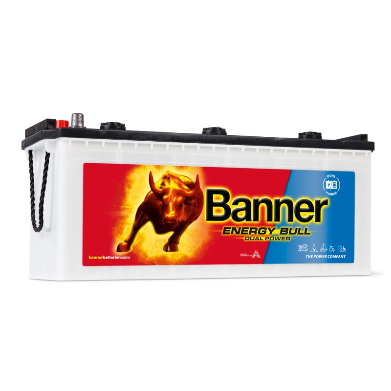 Banner 130Ah Energy Bull akumuliatorius 12V 514x189x195/220 mm