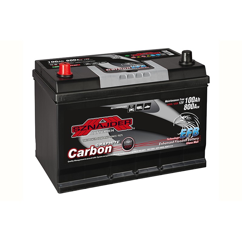 SZNAJDER 60047 JAP CARBON EFB 100Ah 800A (EN) battery