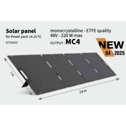 GYS MONO CRYSTALLINE SOLAR PANEL ETFE / JACK 18V-100W