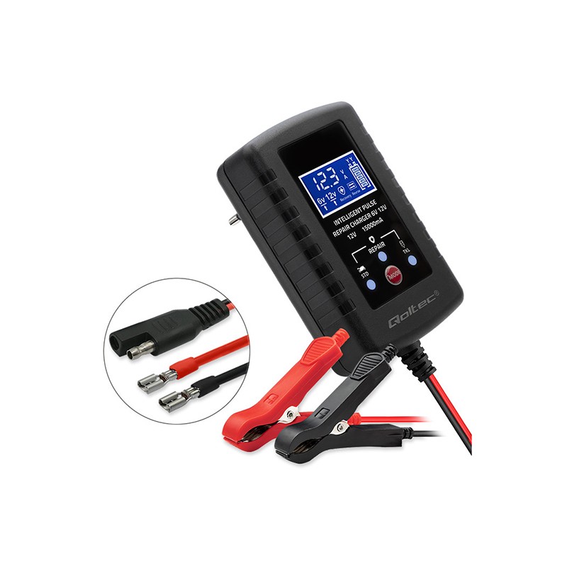 Charger Qoltec (52426) 6V/12V 2,0A