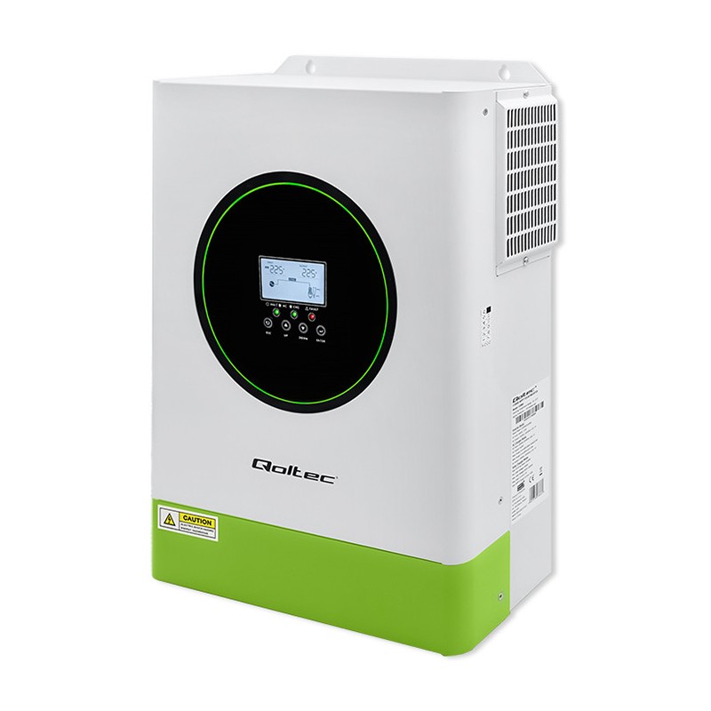 Qoltec Hybrid Solar Inverter Off-Grid 11000W, 160A, 48V, MPPT, BMS