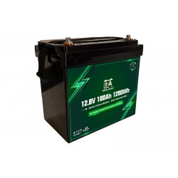IDEALAKKU 12-100-MINI 12.8V 100Ah Lithium Ion deep cycle battery