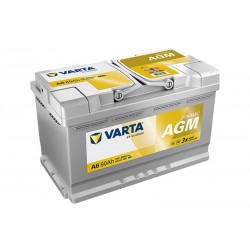 Akumuliatorius 80 Ah 800 A EN 12V AGM