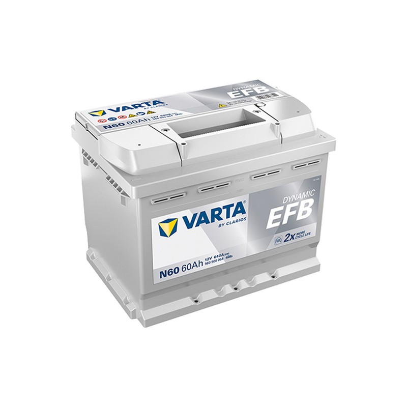 Akumuliatorius 60 Ah 650 A EN 12V