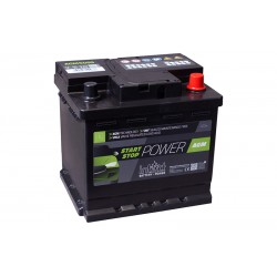 intAct AGM50 Start & Stop 50Ah 570A (EN) battery