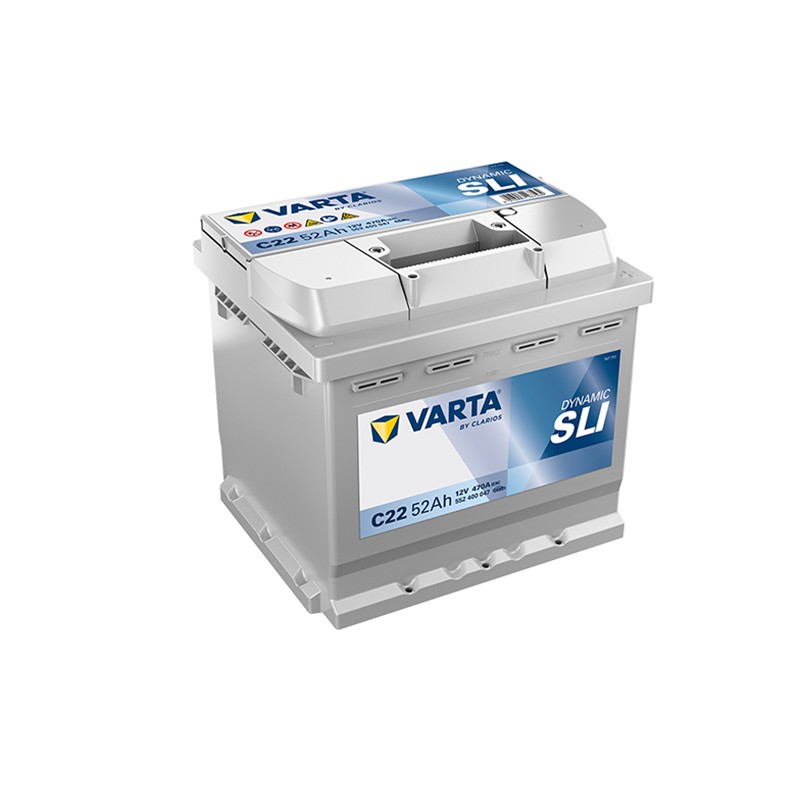 Akumuliatorius 52 Ah 470 A EN 12V