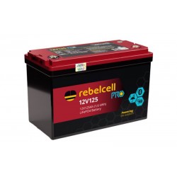 Rebelcell 12.8V 125Ah PRO Lithium Ion battery