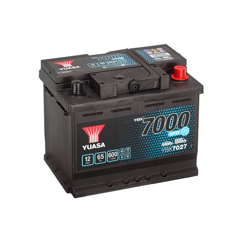 YUASA YBX7027 EFB 65Ah 600A (EN) battery