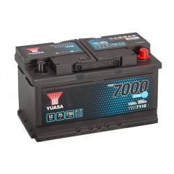 YUASA YBX7110 EFB 75Ah 730A (EN) battery