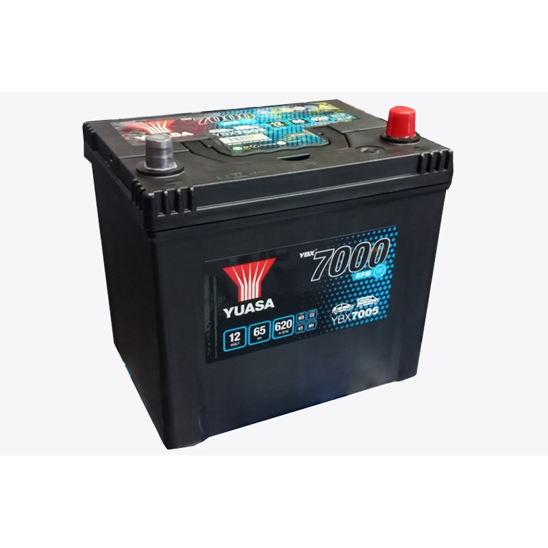 YUASA YBX7005 EFB 65Ah 620A (EN) battery