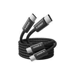 Anker USB-C to USB-C 240W charging cable (black) 2 x 1,8 m.