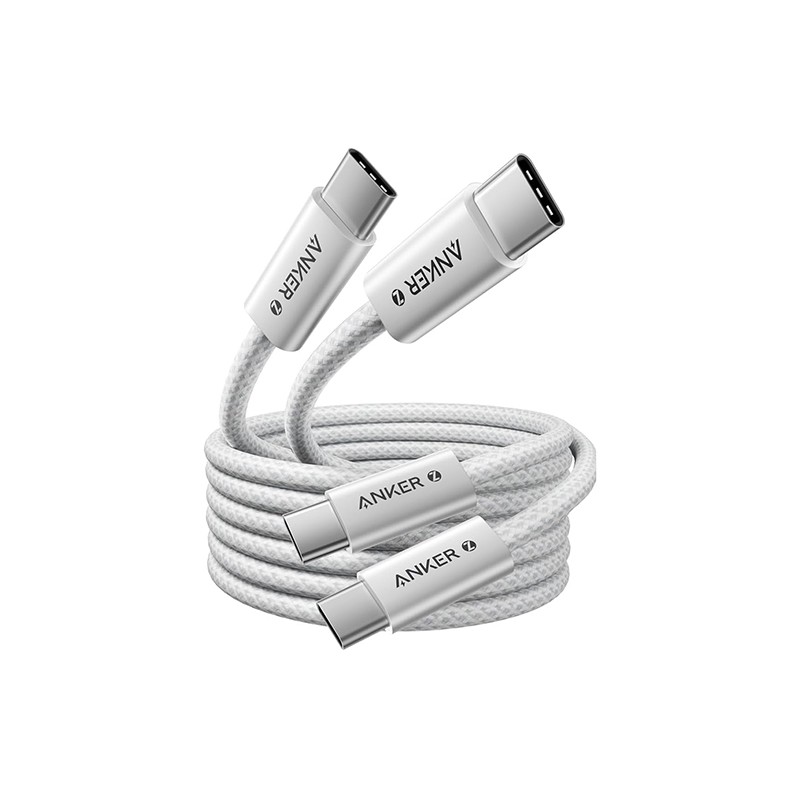 Anker USB-C to USB-C 240W charging cable (white) 2 x 1,8 m.