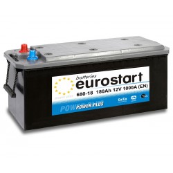 EUROSTART POWER PLUS 68018 180Ah akumuliatorius