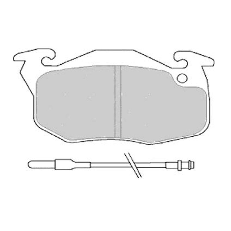 Disk brake pads EGT 321633