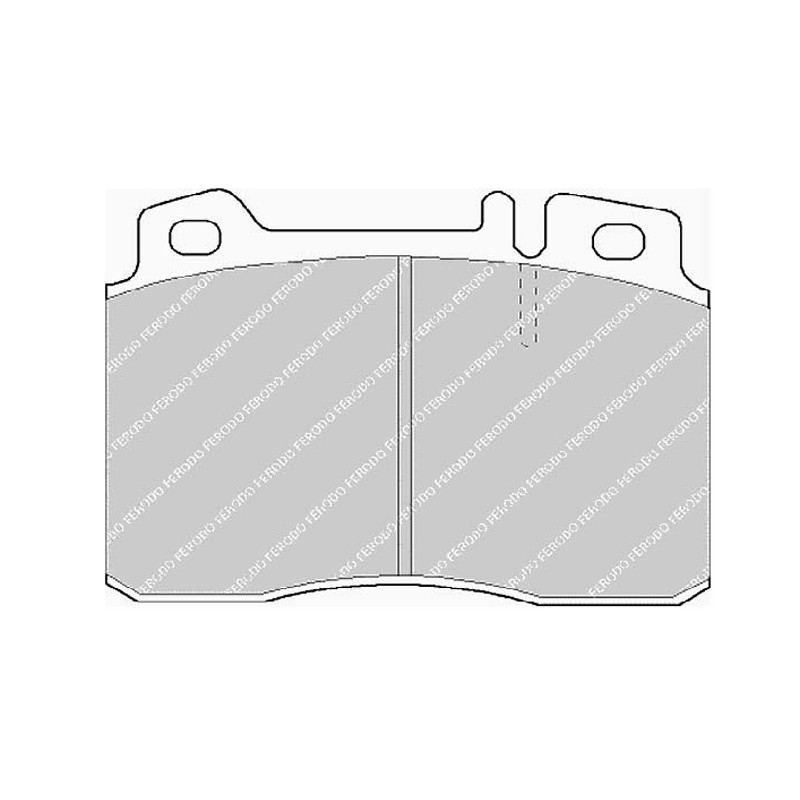 Disk brake pads FTH 1037 (EGT 321527)