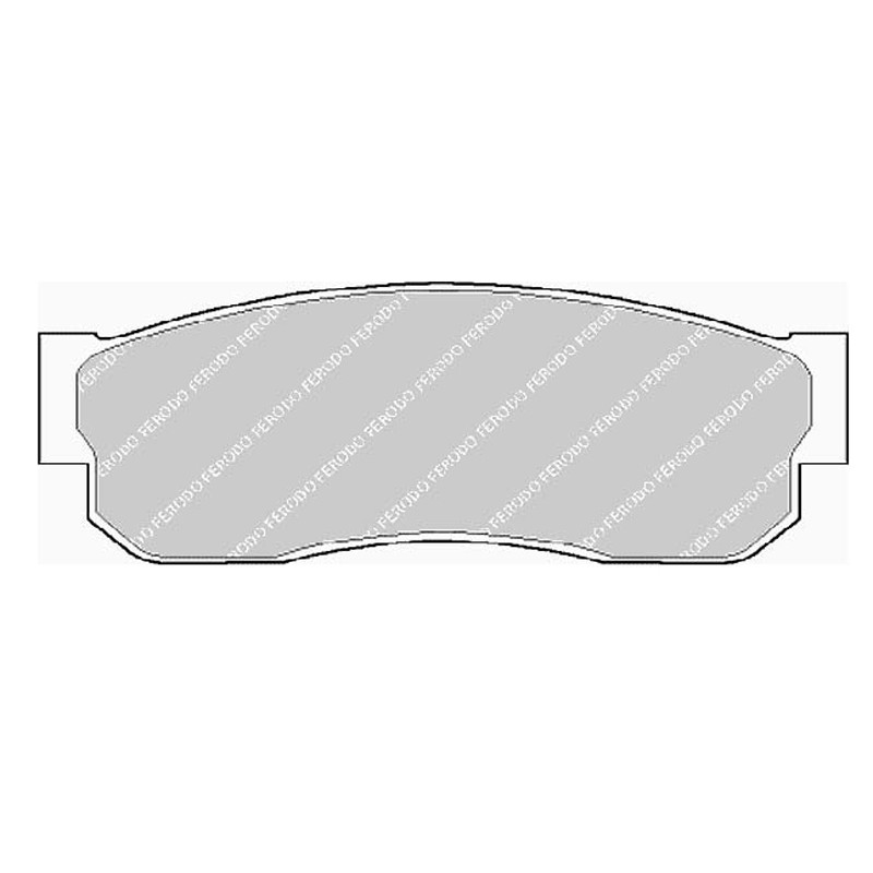 Disk brake pads FTH 293 (EGT 321429)