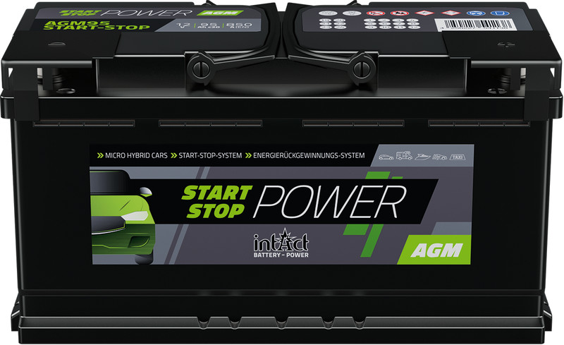 Battery intAct AGM AGM95 Start & Stop 95Ah 850A (EN)