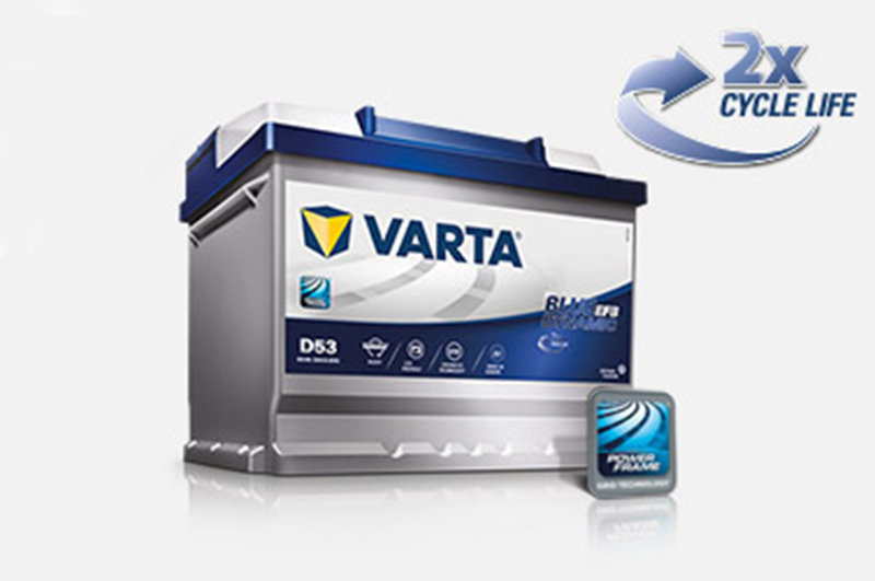 VARTA START STOP D54 (565500065) 65Ah battery