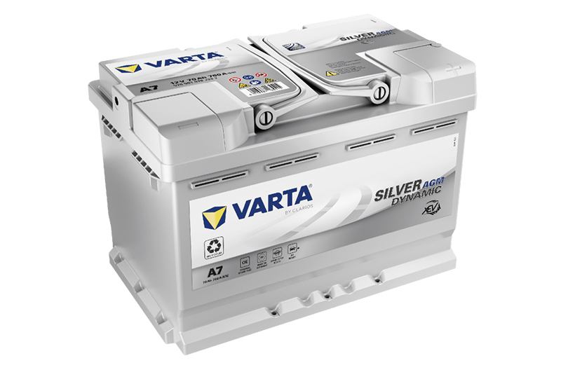 VARTA A6 AGM (580901080) 80Ah 800A battery