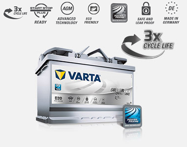 Varta 595901085 battery AGM 95AH 850A 353x175x190 (-+)